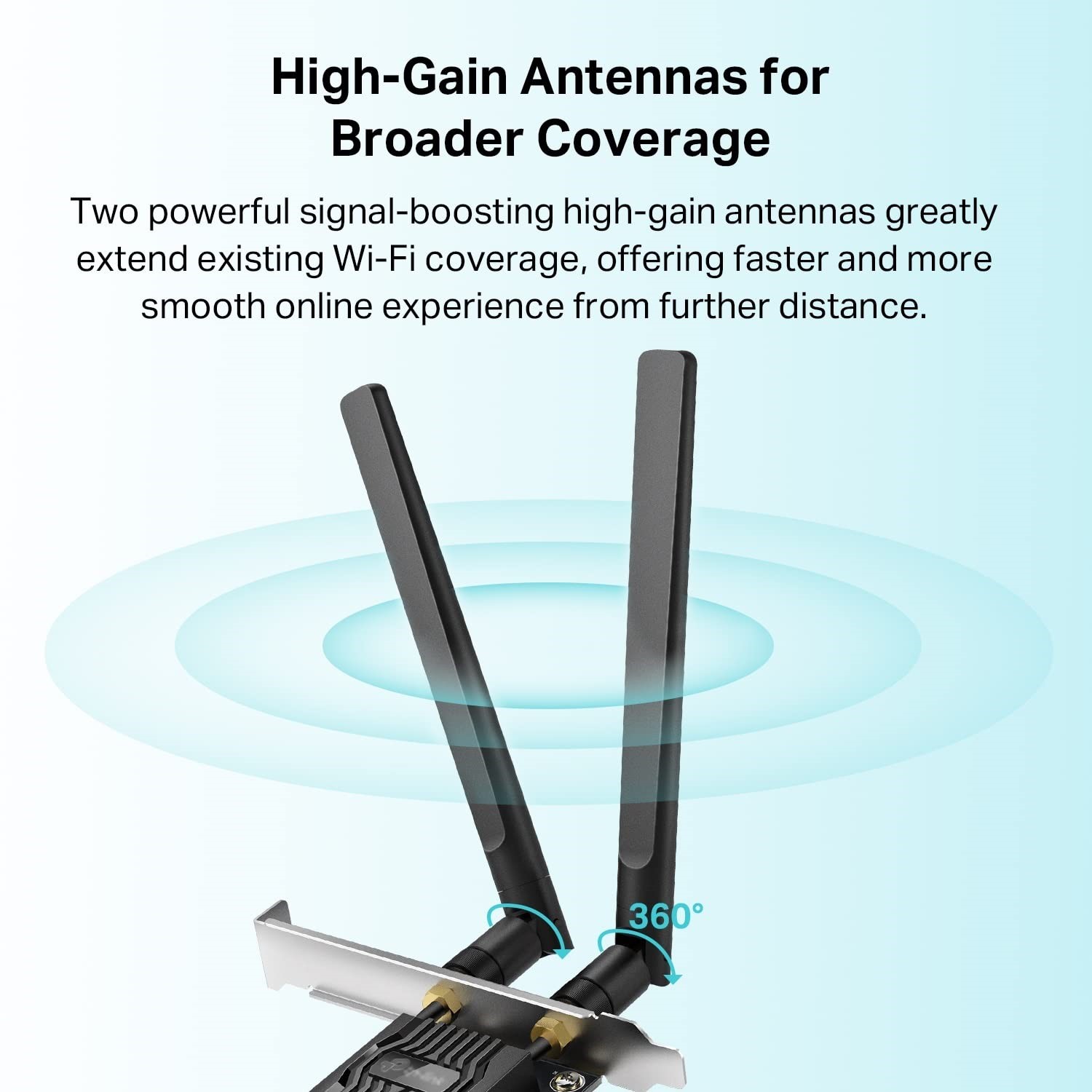 TP-LINK ARCHER TX20E AX1800 WI-FI 6 BLUETOOTH 5.2 PCIE ADAPTER